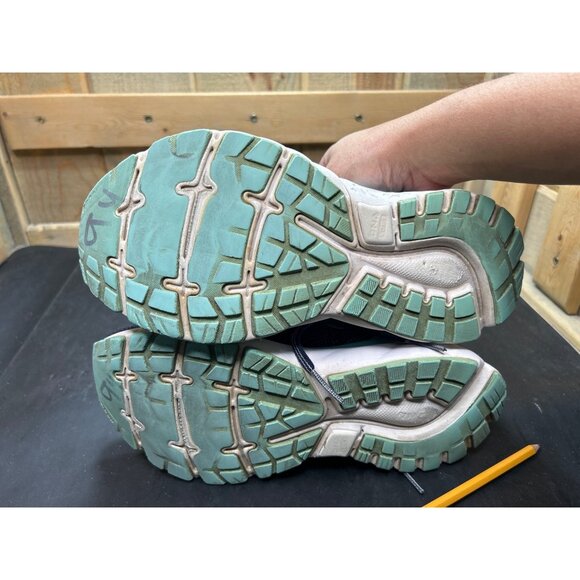 Brooks Ghost 11 Womens Running Shoes Size 7 Blue/Teal Mesh Upper Fair Condition - Picture 9 of 9